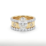 Oval Solitaire Lab Grown Ring