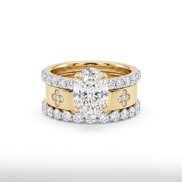Oval Solitaire Lab Grown Ring